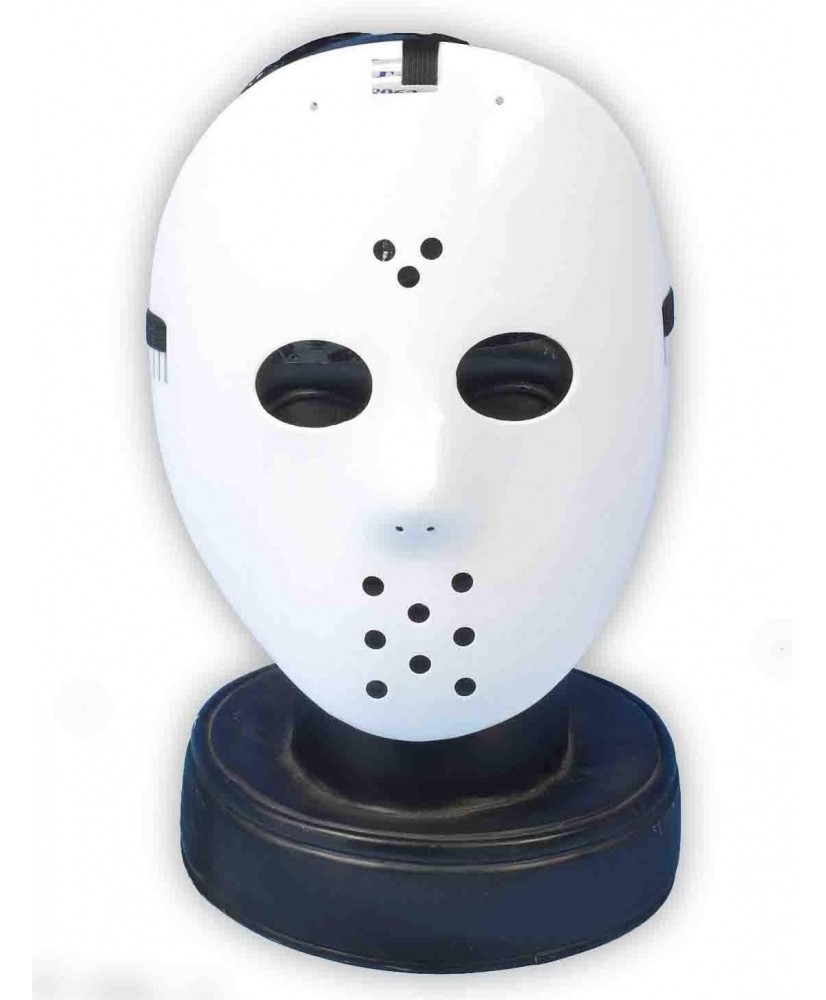 White Hockey Mask Jason Halloween Friday 13Th Fancy Dress