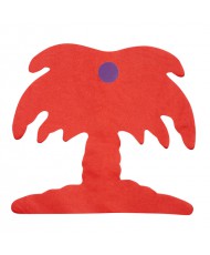 Guirlande papier Palmier multicolore 4 m