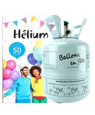 Bouteille hélium compressée 50 ballons (vendue sans ballon)
