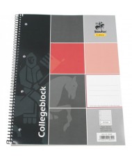 Notebook Collège Block A4 80 Pgs Graphed w/Margin